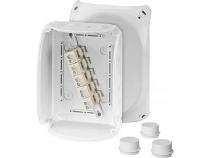 HENSEL DK 1610 G 155 x 210 x 92 mm Wall Mounted 5 Pole Junction Boxes_0