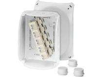 HENSEL DK 1616 G 155 x 210 x 92 mm Wall Mounted 5 Pole Junction Boxes_0