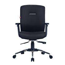 Durian MediumBack Premium Fabric Black 580 x 670 x 1070 mm Hot Pressed Plywood Office Chairs_0