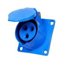 Makewell MW-313 Nylon 3 Pin 220 - 240 V Industrial Plug_0