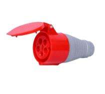 Makewell MW-225 Nylon 5 Pin 220 - 415 V Industrial Plug_0