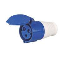 Makewell MW-223 Nylon 3 Pin 220 - 240 V Industrial Plug_0