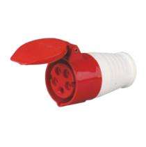 Makewell MW-225 Nylon 5 Pin 220 - 415 V Industrial Plug_0