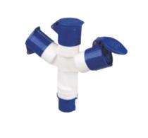 Makewell MW-1013 Nylon 3 Pin 220 - 240 V Industrial Plug_0