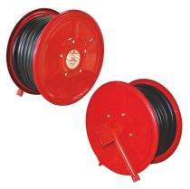 NewAge HR-WM-02 Rubber Braided Stainless Steel Fixed Automatic Fire Hose Reel_0