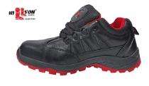 Hillson SWAG 1903 Synthetic Leather Steel Toe Safety Shoes Black_0