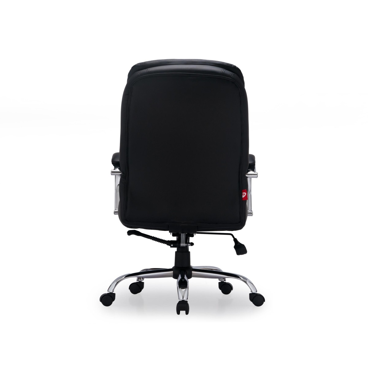 Durian High Back Leatherette Chair Black 640 x 715 x 1165 mm Hot Pressed Plywood Office Chairs_1