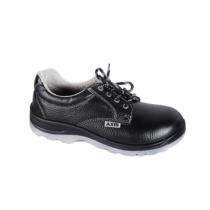 AXIS Leather Steel Toe Safety Shoes Black_0