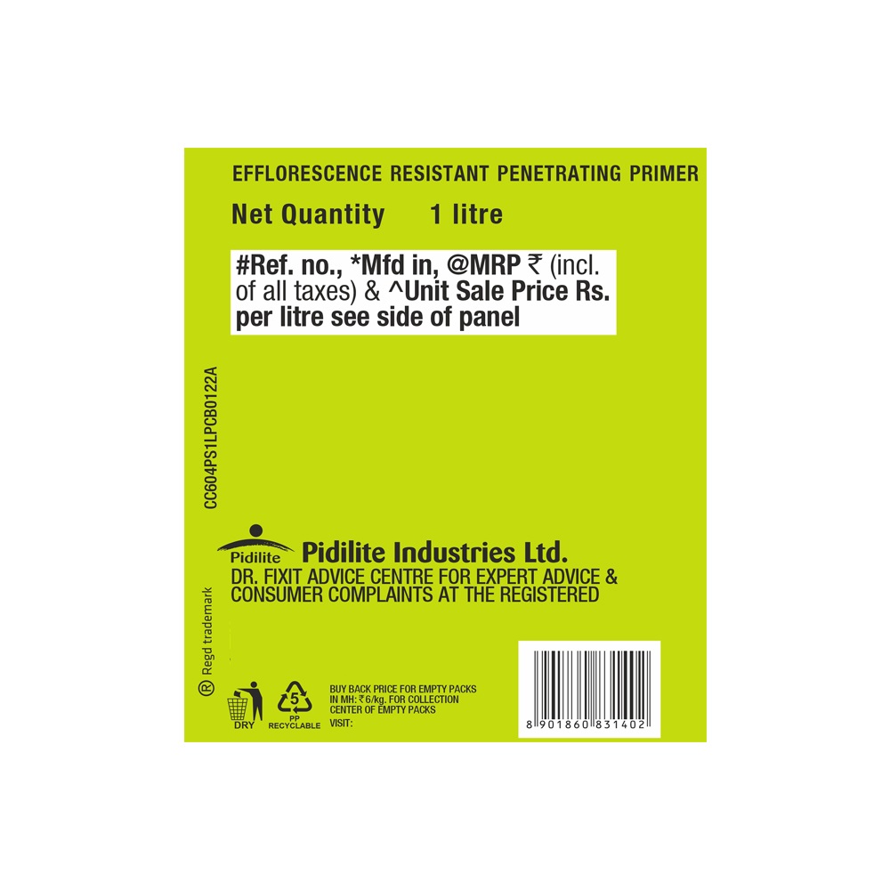 Dr.FIXIT 604 PRIMESEAL Waterproofing Chemical in Litre_1