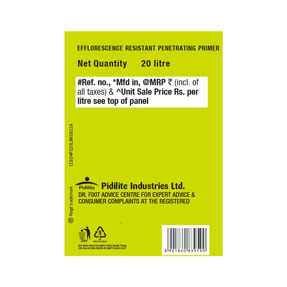 Dr.FIXIT 604 PRIMESEAL Waterproofing Chemical in Litre_1