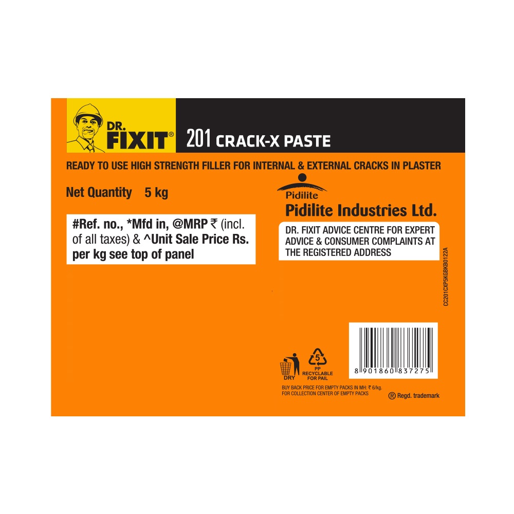 Dr.FIXIT Acrylic Emulsion Polymer Wall Fillers 5 kg_1