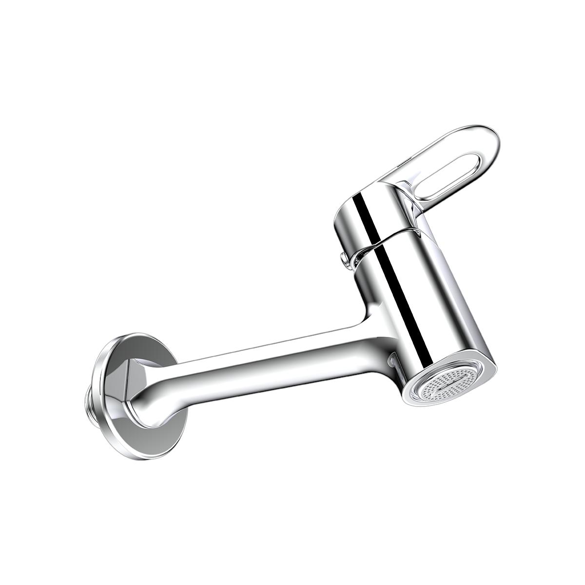 R.N. Chrome Plated Long Nose Bib Cock Faucet RNAMA24G03_2