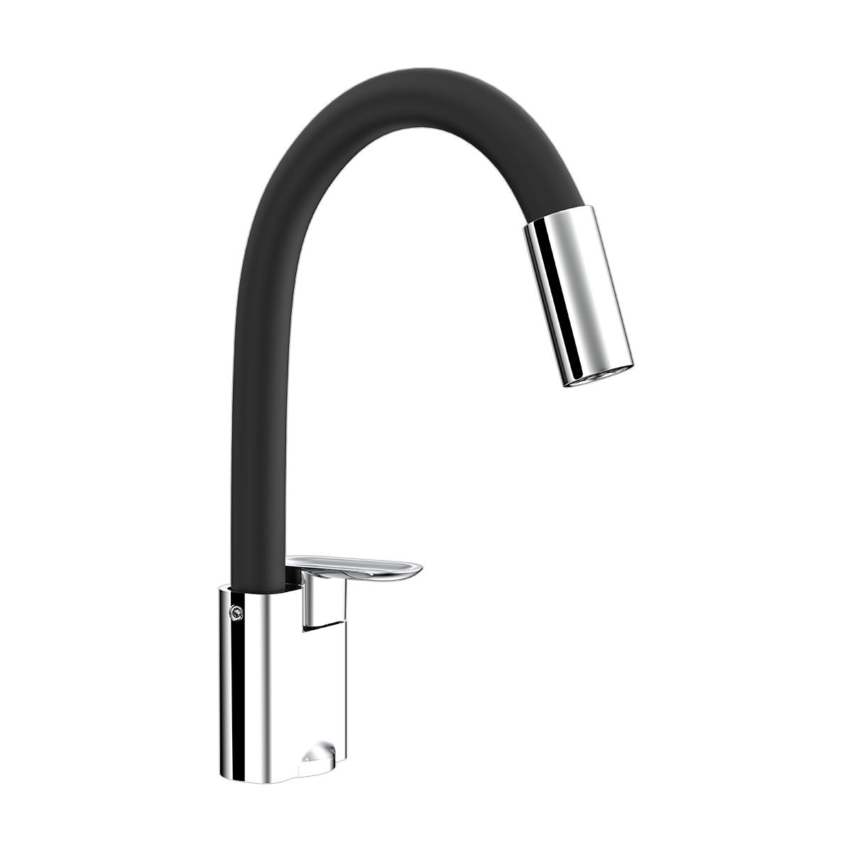 R.N. Chrome Plated Table Mounted Swan Neck Faucet RNAMA24G30_4
