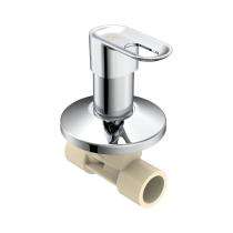 R.N. Chrome Plated CPVC Concealed Stop Cock Faucet RNAMA24G04_0