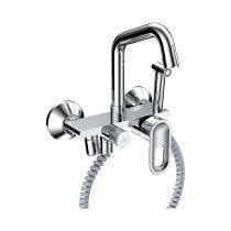 R.N. Chrome Plated Wall Mounted Sink Mixer Set Faucet RNAMA24G51_0