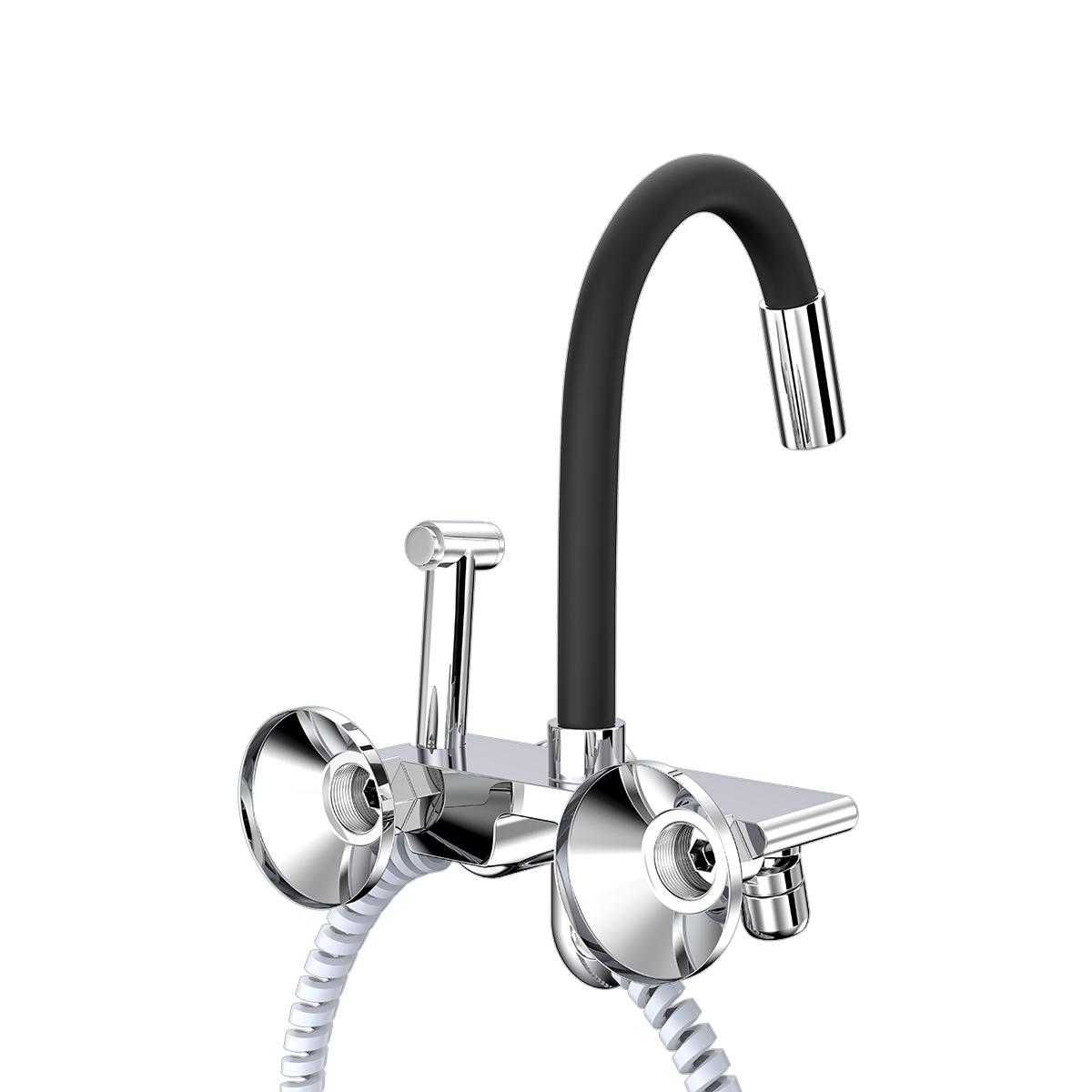 R.N. Chrome Plated Wall Mounted Sink Mixer Set Faucet RNAMA24G52_2