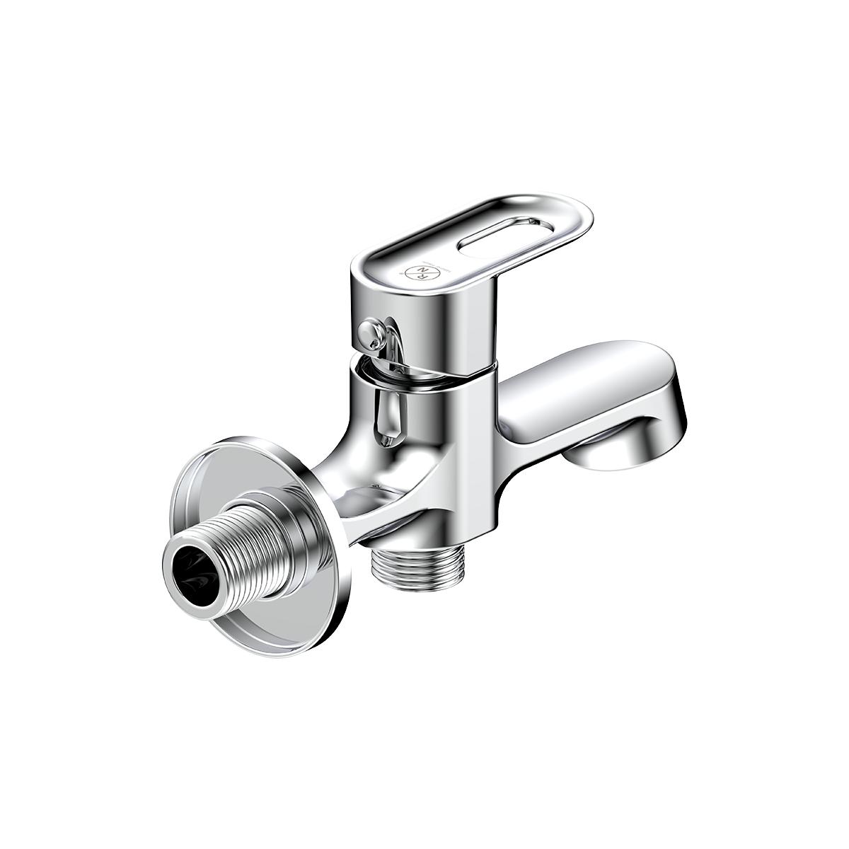 R.N. Chrome Plated 2 In 1 Bib Cock Advance Faucet RNAMA24G53_2