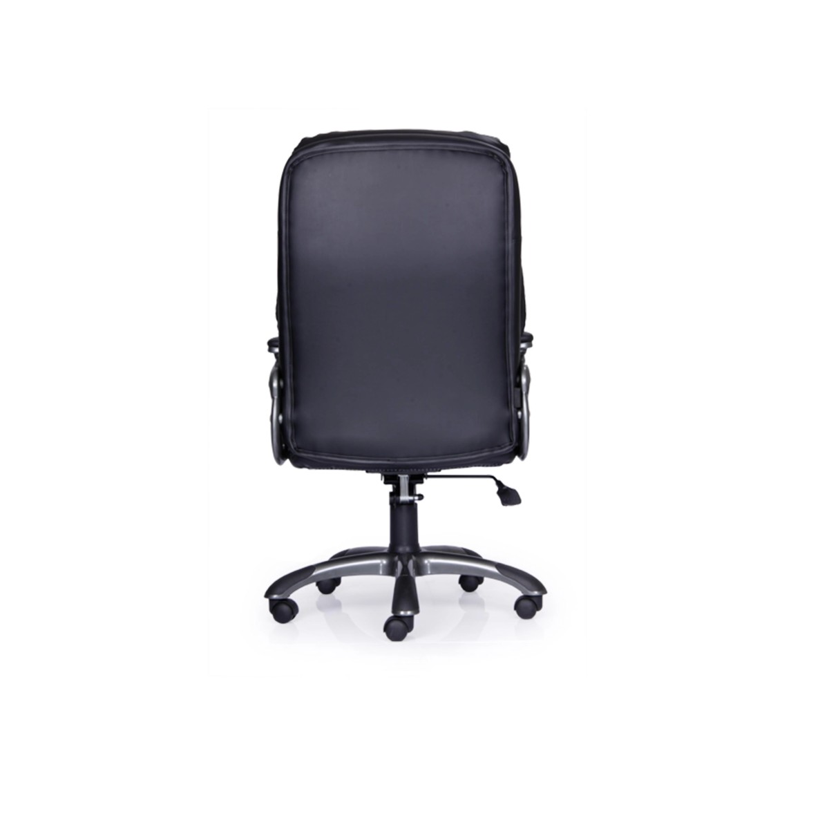 Durian High Back Leatherette Chair Black 700 x 540 x 1265 mm Hot Pressed Plywood Office Chairs_1