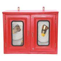 NewAge FRP Double Door Fire Hose Cabinet 24 x 30 x 10 inch CA-HB-B-01 7.5 m_0