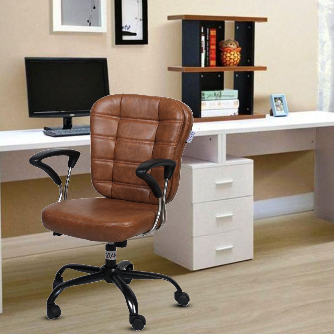 EVIAN Staff Chair Wood D Tone 939 x 558 x 431 mm Wooden Office Chairs_3