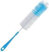 Plastic Bottle Cleaning Brush Plastic White and Blue_0