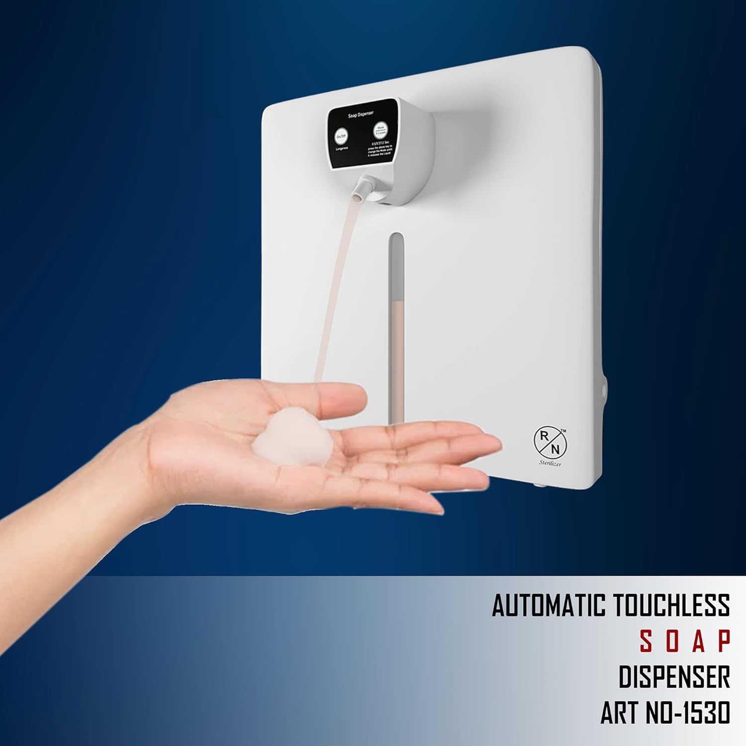 R.N. Wall Mounted Automatic Touchless Liquid Soap Dispenser_1
