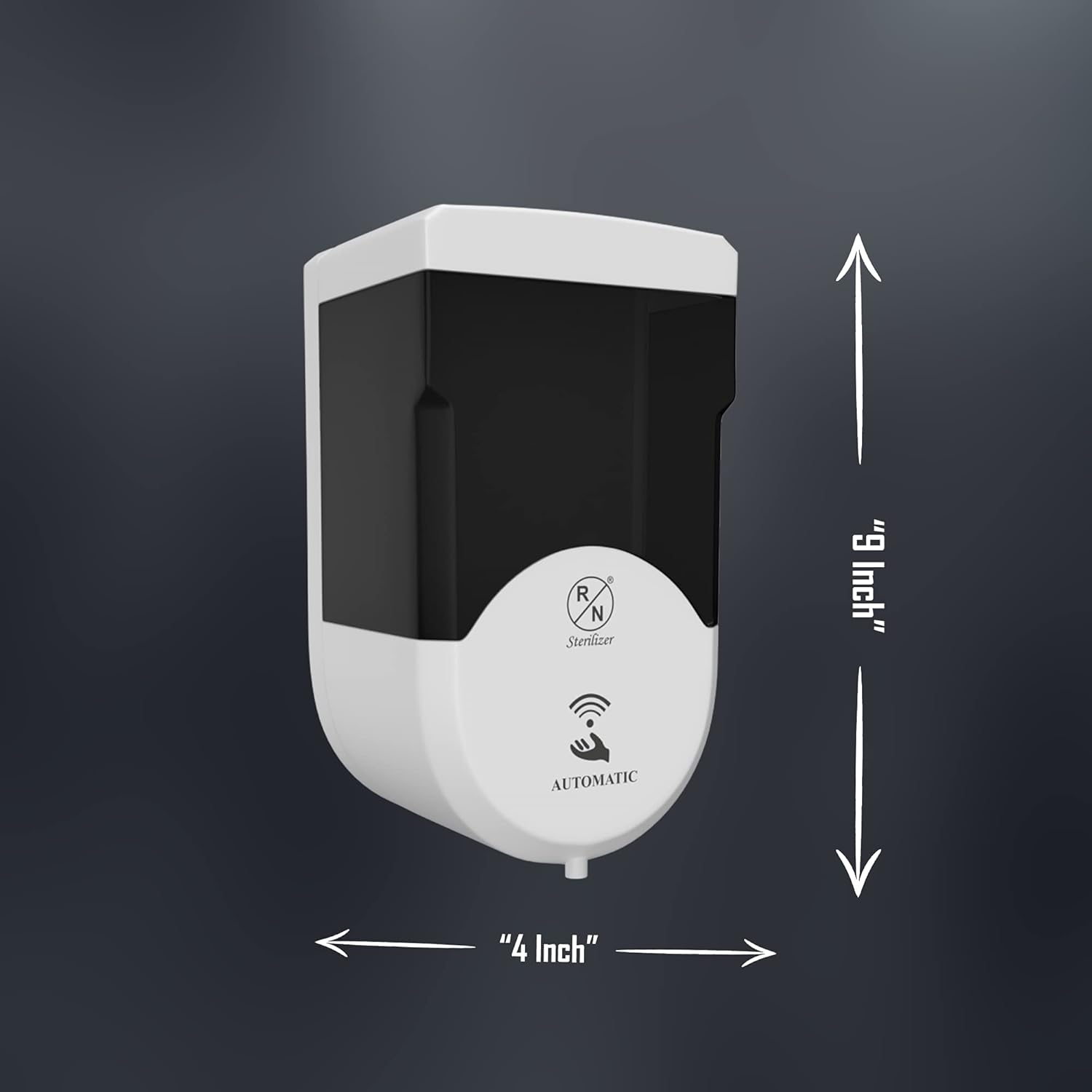 R.N. Wall Mounted Automatic Touchless Liquid Soap Dispenser_3