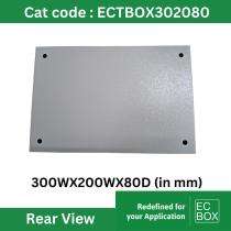 ECBOX ECTBOX302080 300 x 200 x 80 mm Wall Mounted 3 ways Junction Boxes_0
