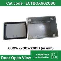 ECBOX ECTBOX602080 600 x 200 x 80 mm Wall Mounted 2 ways Junction Boxes_0