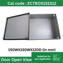 ECBOX ECTBOX151512 150 x 150 x 120 mm Wall Mounted 3 ways Junction Boxes_0
