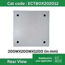 ECBOX ECTBOX202012 200 x 200 x 120 mm Wall Mounted 2 ways Junction Boxes_0