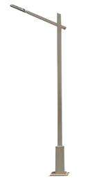 Fabiron Mild Steel 10 m White Decorative Light Poles_0