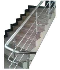 Malnad Interiors Stainless Steel Handrail Polished 10 ft_0