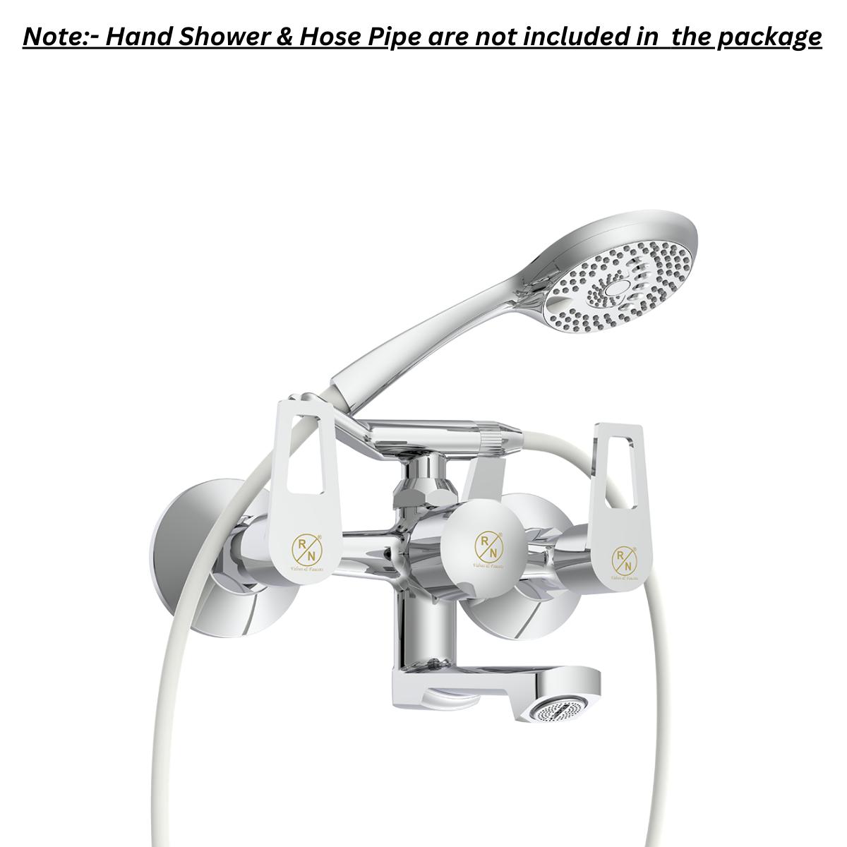 R.N. Chrome Plated Wall Mixer With Crutch Faucet RNASP24G12_1