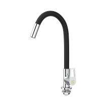 R.N. Chrome Plated Table Mounted Swan Neck Faucet RNASP24G30_0