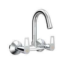 R.N. Chrome Plated Wall Mounted Sink Mixer Faucet RNASP24G18_0