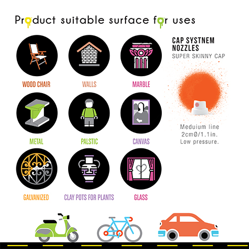 SG Paint & Technology SG-4004 Spray Paint 400 mL Maroon_1