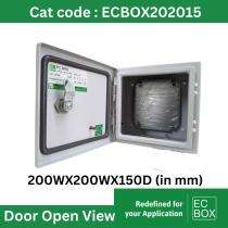 ECBOX Metal Enclosure Boxes 200 x 200 x 150 mm_0