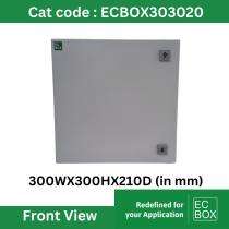ECBOX Metal Enclosure Boxes 300 x 300 x 210 mm_0