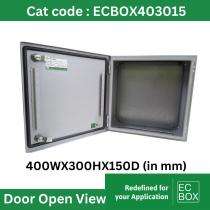 ECBOX Metal Enclosure Boxes 400 x 300 x 210 mm_0