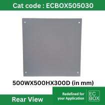 ECBOX Metal Enclosure Boxes 500 x 500 x 300 mm_0