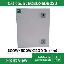 ECBOX Mild Steel Enclosure Boxes 600 x 600 x 300 mm_0