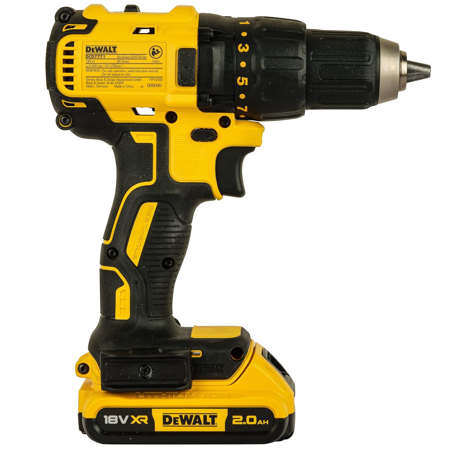 DEWALT 13 - 30 mm Cordless Rotary Hammer Drill DCD7771D2 20 V_1