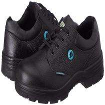 Bata Real Leather Steel Toe Safety Shoes Black_0