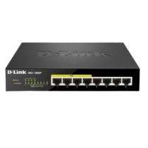 D-Link DGS-1008P 8 Port 20 Mbps IP20 Ethernet Switch_0