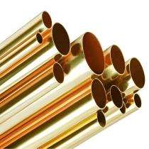 Uttam Seamless Round Brass Pipe Alloy 260_0