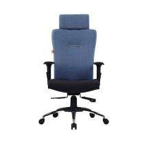 Durian Revolving Black and Blue 620 x 700 x 1350 mm Hot Pressed Plywood Office Chairs_0