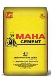 Maha OPC 43 Grade Cement 50 kg_0