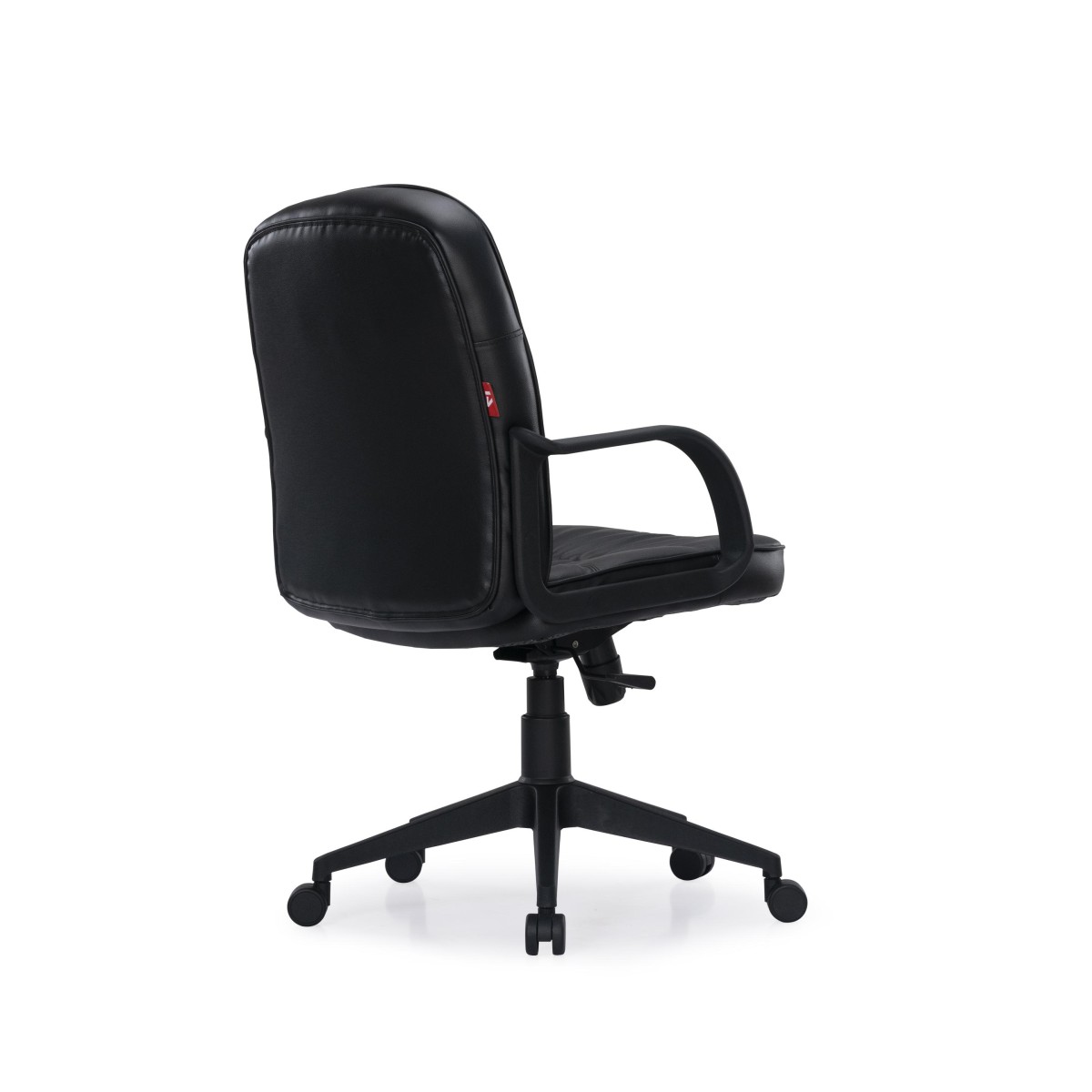 Durian MediumBack Leatherette Chair Black 660 x 525 x 995 mm Hot Pressed Plywood Office Chairs_3