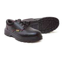 JAMA Genuine Leather Composite Toe Safety Shoes Black_0